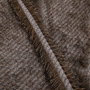 松针绒布料面料 厂家定制毛绒针织面料 家纺服装毛绒纺织品原料